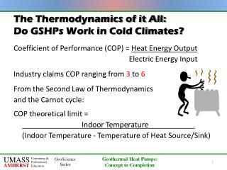 The Thermodynamics of it All: Do GSHPs Work in Cold Climates?