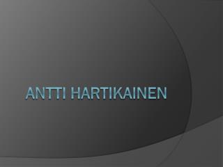 Antti Hartikainen