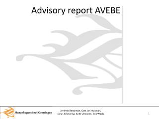 Advisory report AVEBE