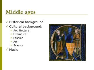 Middle ages