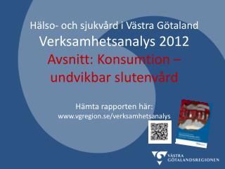 Verksamhetsanalys 2012 – den nionde årsrapporten