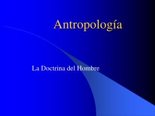 Antropología