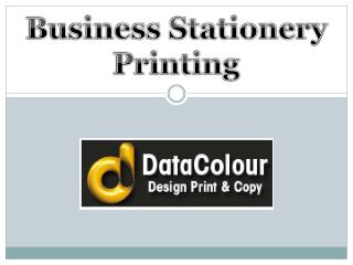 Business Stationery Printing