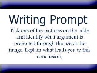 Writing Prompt