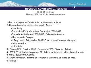 22-04-09 -10 Horas Thames 2334 Piso 16 depto A Buenos Aires