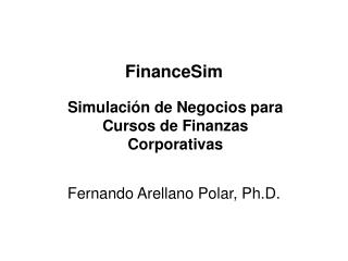 FinanceSim