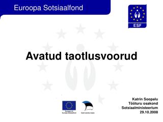 Avatud taotlusvoorud