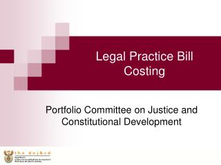 Legal Practice Bill Costing