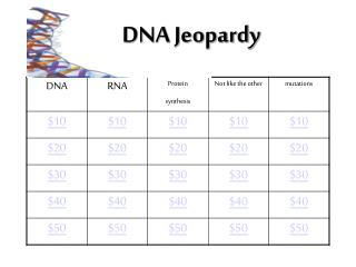 DNA Jeopardy