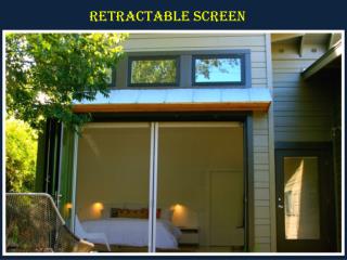 Rectractable Door Screen