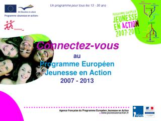 Un programme pour tous les 13 - 30 ans