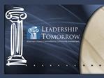 LEADERSHIP TOMORROW