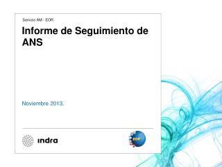 Informe de Seguimiento de ANS