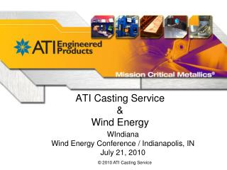 ATI Casting Service & Wind Energy