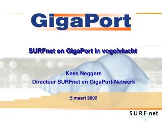SURFnet en GigaPort in vogelvlucht