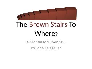 The Brown Stairs To Where ?