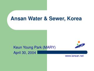Ansan Water &amp; Sewer, Korea