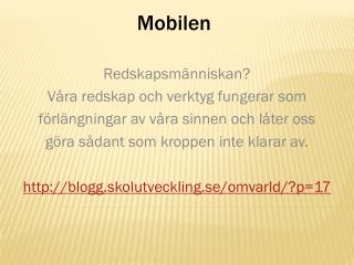 Mobilen