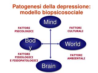Patogenesi della depressione: modello biopsicosociale