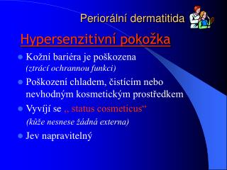 Periorální dermatitida