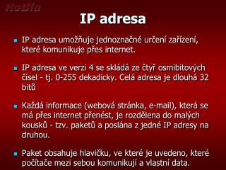 IP adresa