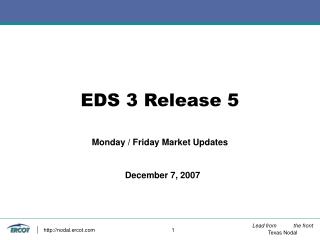 EDS 3 Release 5