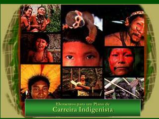 Elementos para um Plano de Carreira Indigenista