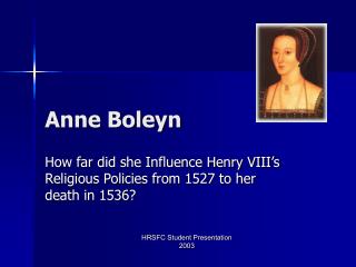 Anne Boleyn