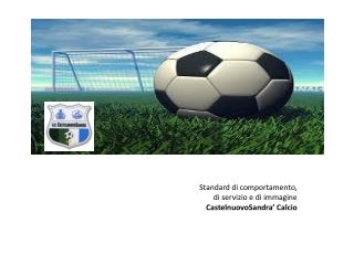 Standard di comportamento, di servizio e di immagine CastelnuovoSandra ’ Calcio