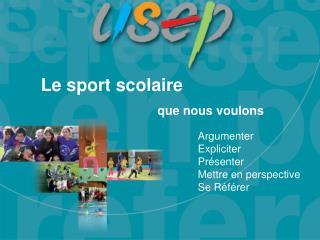 Le sport scolaire