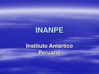 INANPE