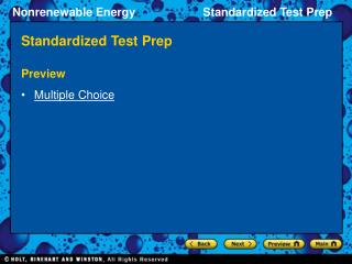 Standardized Test Prep