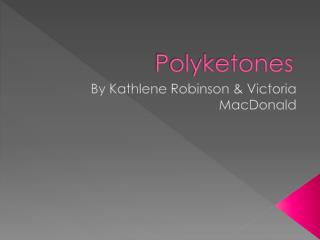 Polyketones