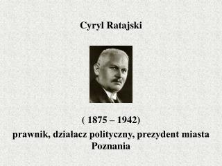 Cyryl Ratajski