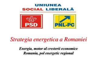 Strategia energetica a Romaniei