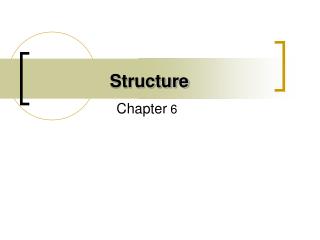 Structure
