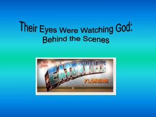 Their Eyes Were Watching God: Behind the Scenes