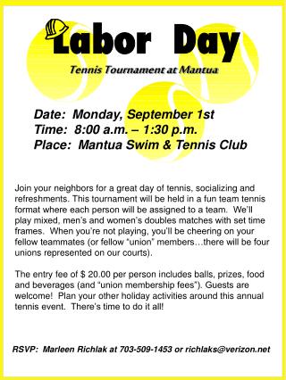 Tennis Tournament at Mantua