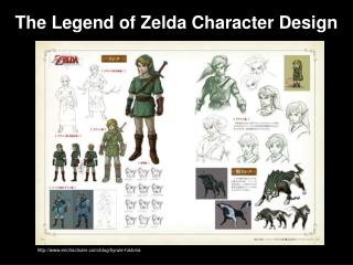 The Legend of Zelda Character Design