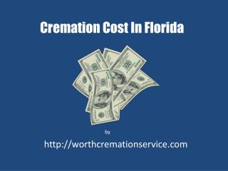 Cremation cost in florida