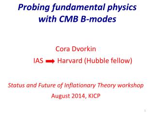 Probing fundamental physics with CMB B-modes