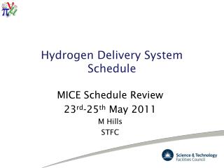 Hydrogen Delivery System Schedule