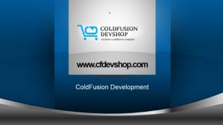 ColdFusion Development