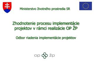 Ministerstvo životného prostredia SR