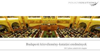 Budapesti közvélemény-kutatási eredmények
