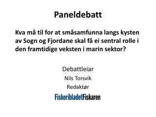 Paneldebatt