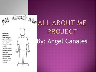 All About Me Project