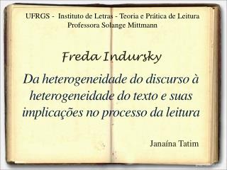 Freda Indursky