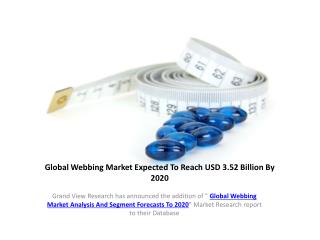 Webbing Market Forecast to 2020: Grand View Research, Inc.