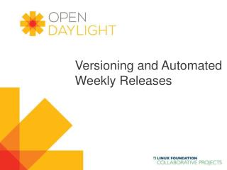 Versioning and Automated Weekly Releases